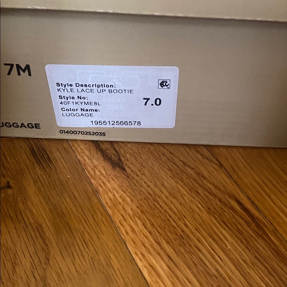 Michael Kors Tan Lace-Up Boots - Picture 6 of 6